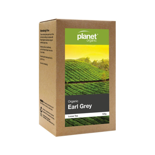 PLANET ORGANIC Earl Grey Tea Loose Leaf - 125g
