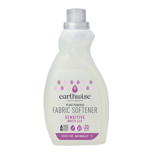 EARTHWISE Fabric Softener Sensitive White Lily - 1L