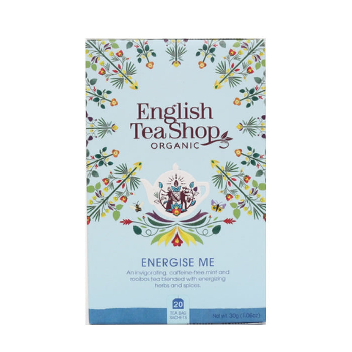 English Tea Shop Organic Wellness Energise Me Tea 20 Bags