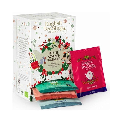 English Tea Shop White Box Advent Calendar - 25 Teabag Sachets