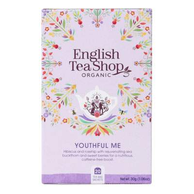 English Tea Shop Organic Wellness Youthful Me Tea New Pack