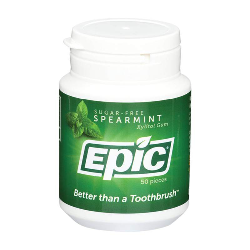 EPIC Xylitol Chewing Gum Spearmint 50 pieces — Australian Organic Products