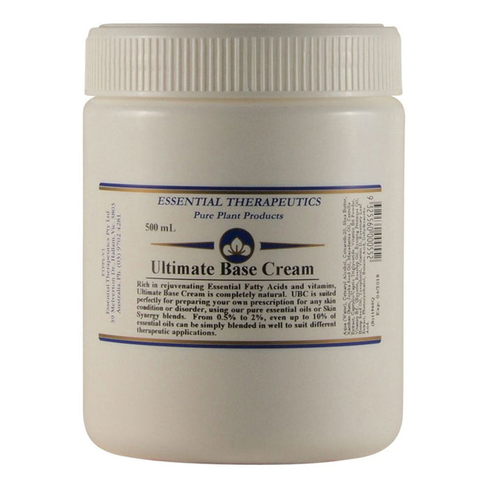 Essential Therapeutics Ultimate Base Cream 500ml