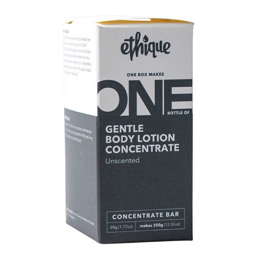 ETHIQUE Gentle Body Lotion Concentrate Unscented (One Box Makes One Bottle of 350g) - 50g