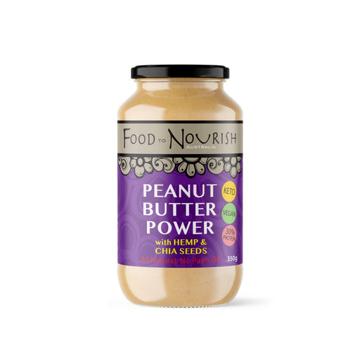 Food to Nourish Peanut Butter Power Spread 350g