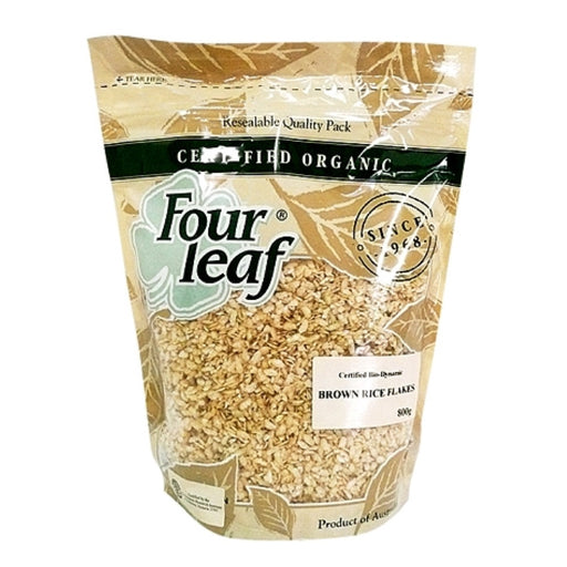 FOUR LEAF Organic Brown Rice Flakes Bio Dynamic 800g