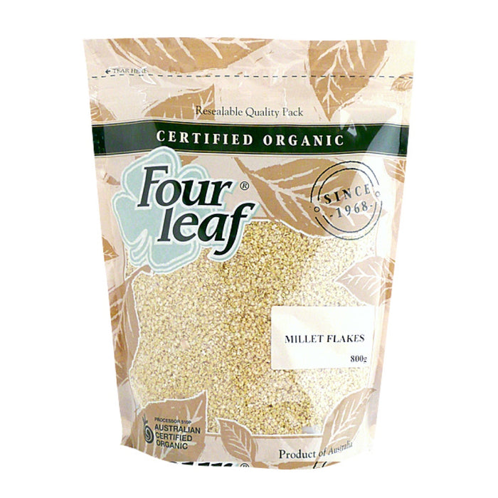 FOUR LEAF Organic Millet Flakes 800g