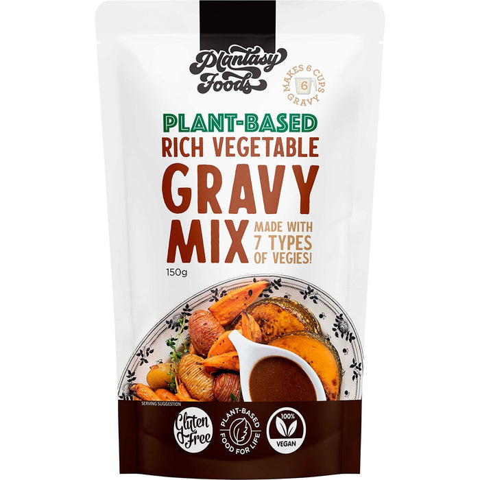 Plantasy Foods Vegetable Gravy Mix - 8x150g