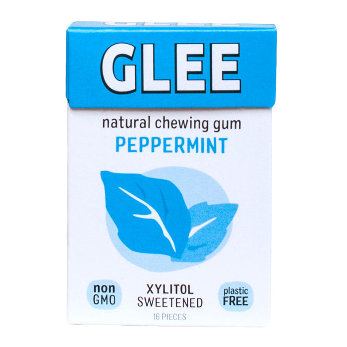GLEE GUM Sugar free Chewing Gum Peppermint