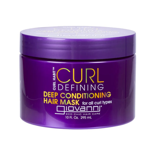 Giovanni, Curl Habit, Curl Defining Deep Conditioning Hair Mask, For All Curl Types, 10 fl oz (295 ml)