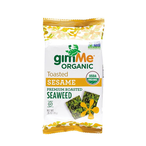 GIMME Roasted Organic Seaweed Snacks Sesame 10g