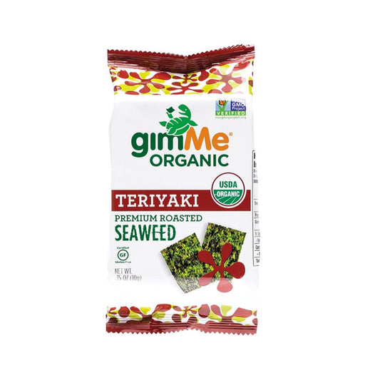 GIMME Roasted Organic Seaweed Snacks Teriyaki 10g