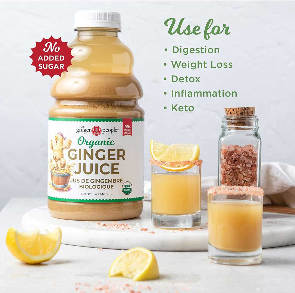 The Ginger People Organic Ginger Juice 946ml — Australian Organic Products