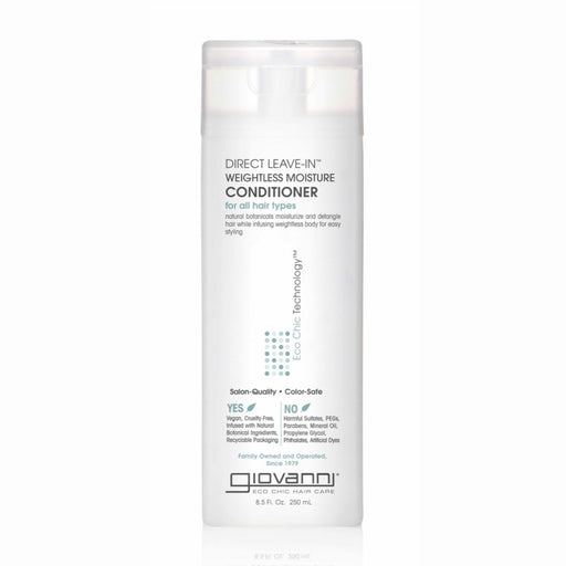 GIOVANNI Organic Direct Leave-in Treatment (All Hair) Conditioner 250ml