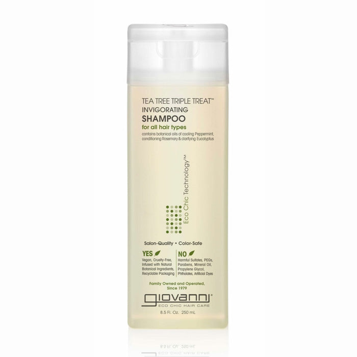 GIOVANNI Organic Shampoo Tea Tree Triple Treat (All Hair) 250ml