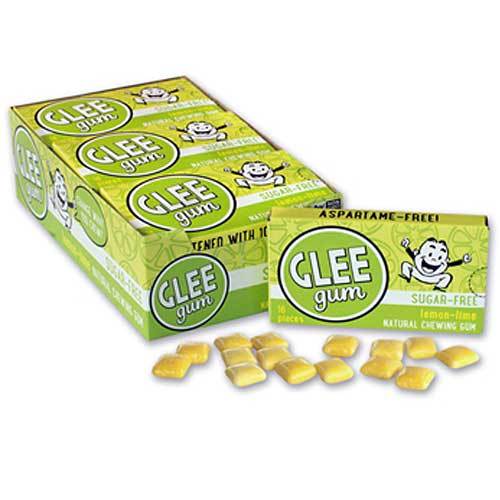 GLEE GUM Sugar free Chewing Gum Lemon Lime