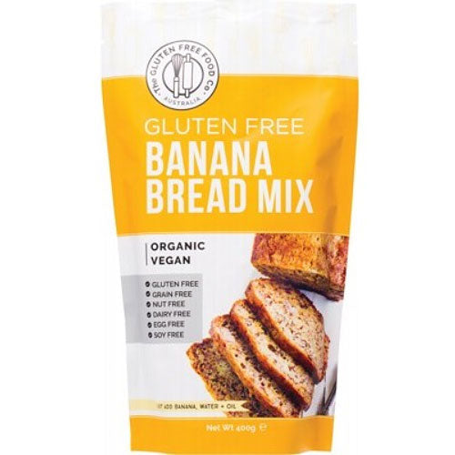 THE GLUTEN FREE FOOD CO Organic Banana Bread Mix 400g