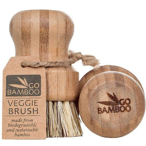 GO BAMBOO Natural Veggie Brush