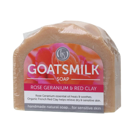 HARMONY SOAPWORKS Organic Goat's Milk Soap Rose Geranium 140g