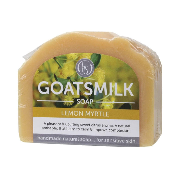 HARMONY SOAPWORKS Organic Goat's Milk Soap Lemon Myrtle 140g