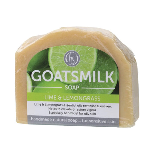 HARMONY SOAPWORKS Organic Goat's Milk Soap Lime & Lemongrass 140g