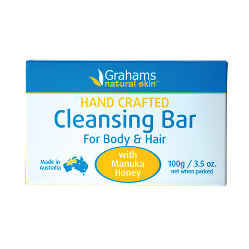 Grahams Natural For Hair and Body Cleansing Bar