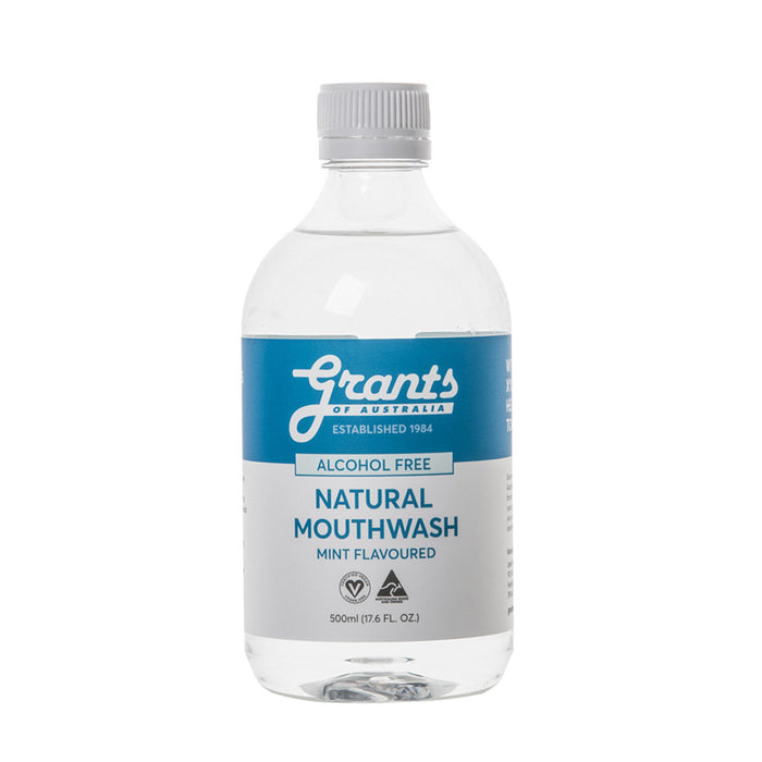 Grants Mint Flavoured Alcohol Free Natural Mouthwash