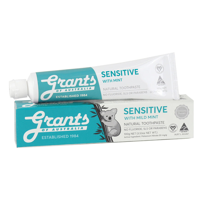 Grants Sensitive with Mint Toothpaste