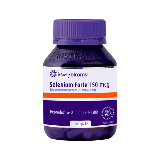 Henry Blooms Selenium Forte 150mcg 90 veg caps