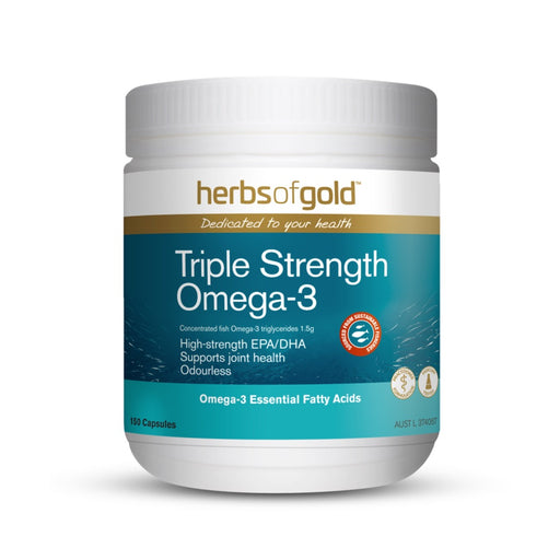 Herbs of Gold Triple Strength Omega-3 150c