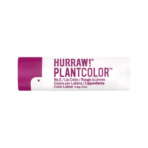 Hurraw! Organic Lip Colour Plant Colour No3 4.8g