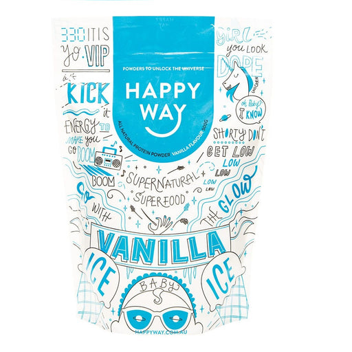 Happy Way Whey Protein Powder Vanilla 