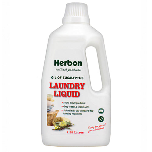 HERBON Biodegradable Laundry Liquid Eucalyptus 1.25L