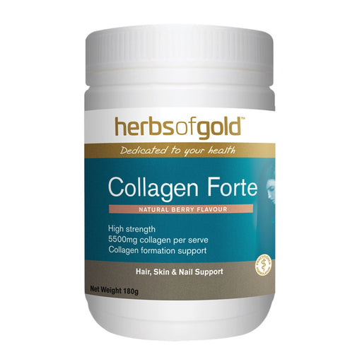 Herbs of Gold Collagen Forte Natural Berry 180g