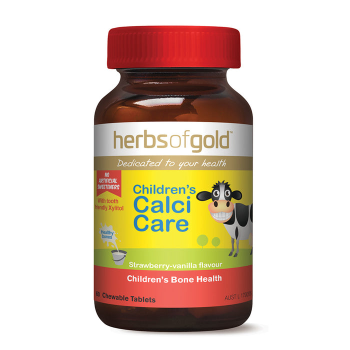 Herbs Of Gold Chewable Children's Calci Care  60t
