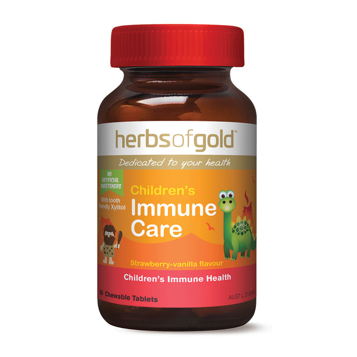 Herbs of Gold Chewable Children's Immune Care 60t