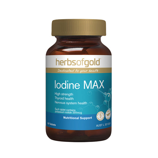 Herbs of Gold Iodine Max Tablets