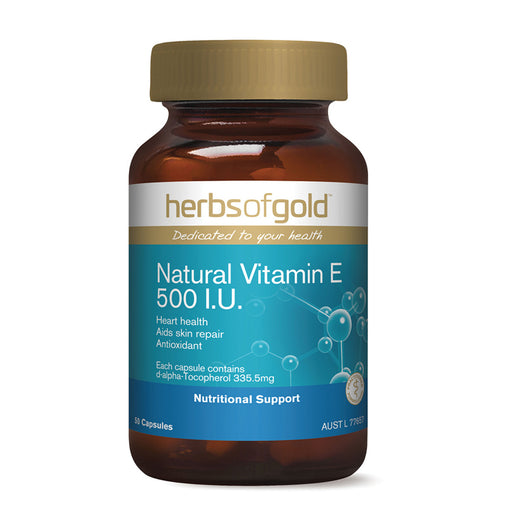 Herbs Of Gold Natural Vitamin E 500I.U. 50c