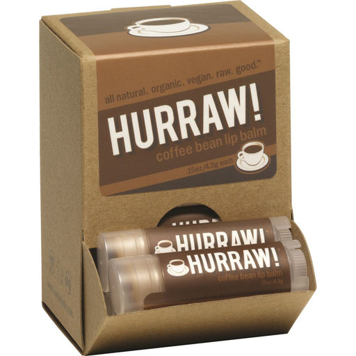 Hurraw! Coffee Bean Lip Balm 