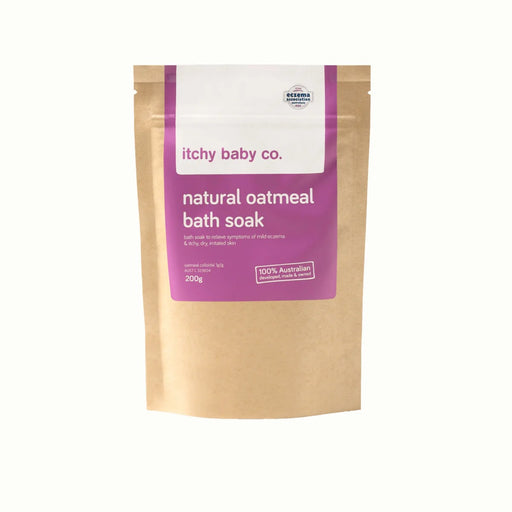 Itchy Baby Co Bath Soak Natural Oatmeal 200g