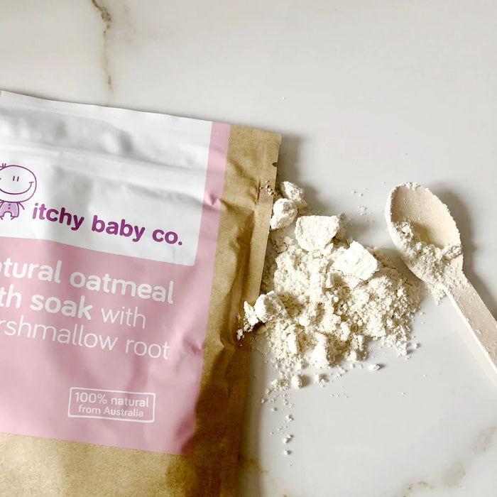 Itchy Baby Co Bath Soak Natural Oatmeal with Marshmallow Root 200g