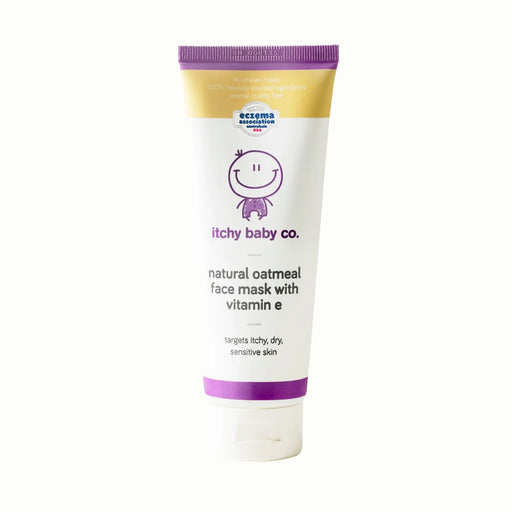 Itchy Baby Co Face Mask Natural Oatmeal with Vitamin E 120g