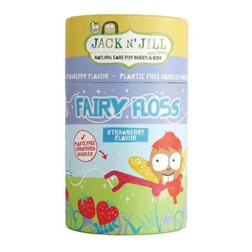 Jack N' Jill Fairy Floss Picks Strawberry x 30 Pack