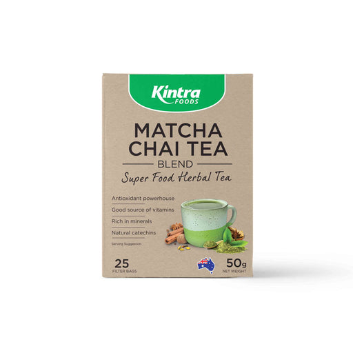KINTRA FOODS Matcha Chai Tea - 25 Tea Bags