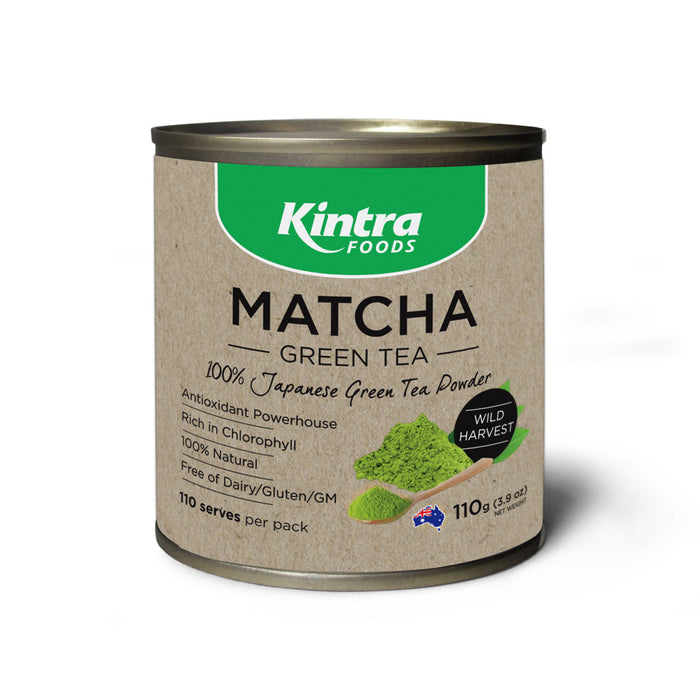 KINTRA FOODS Matcha Green Tea Japanese Green Tea Powder 110g