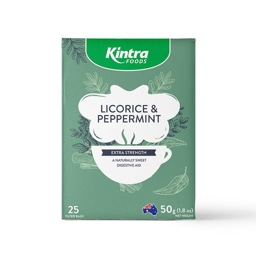 KINTRA FOODS Licorice & Peppermint Tea 