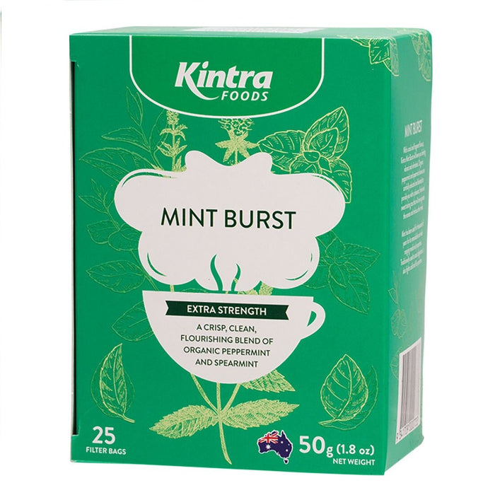 Kintra Foods Herbal Tea Bags Mint Burst