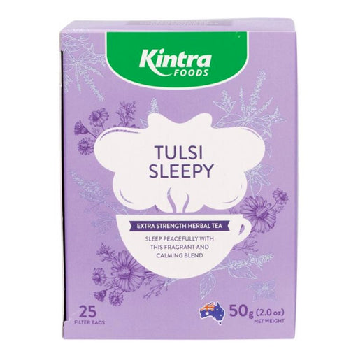 KINTRA FOODS Herbal Tea Bags Tulsi Sleepy - 25 Bags