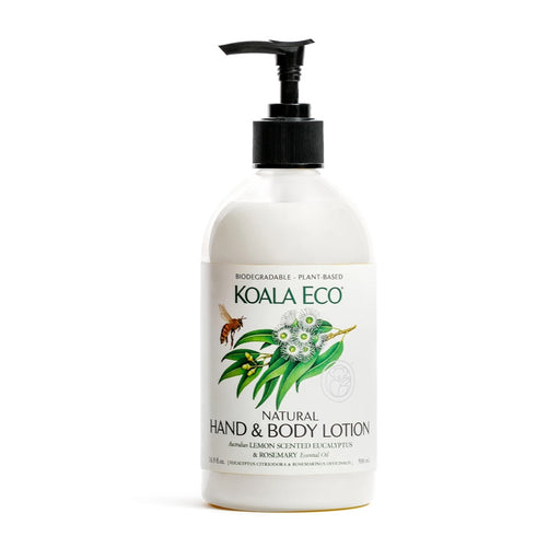 KOALA ECO Hand and Body Lotion Lemon Scented, Eucalyptus & Rosemary - 500ml