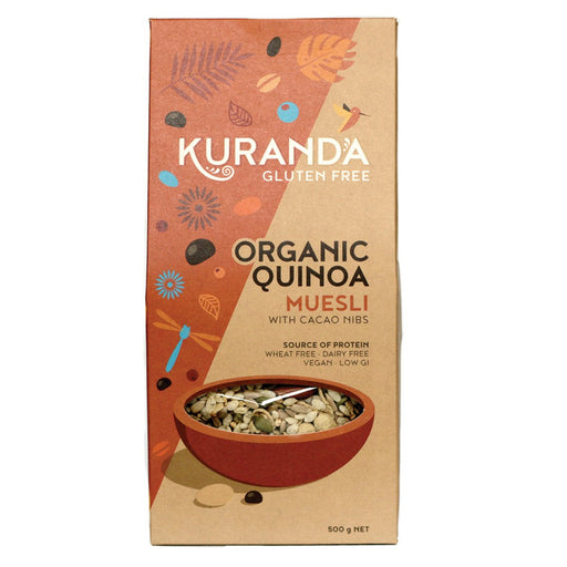 Kuranda Organic Quinoa Gluten Free Muesli 500g